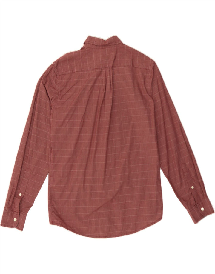 DOCKERS Mens Slim Shirt Small Red Check Cotton Vintage Dockers and Second-Hand Dockers from Messina Hembry 