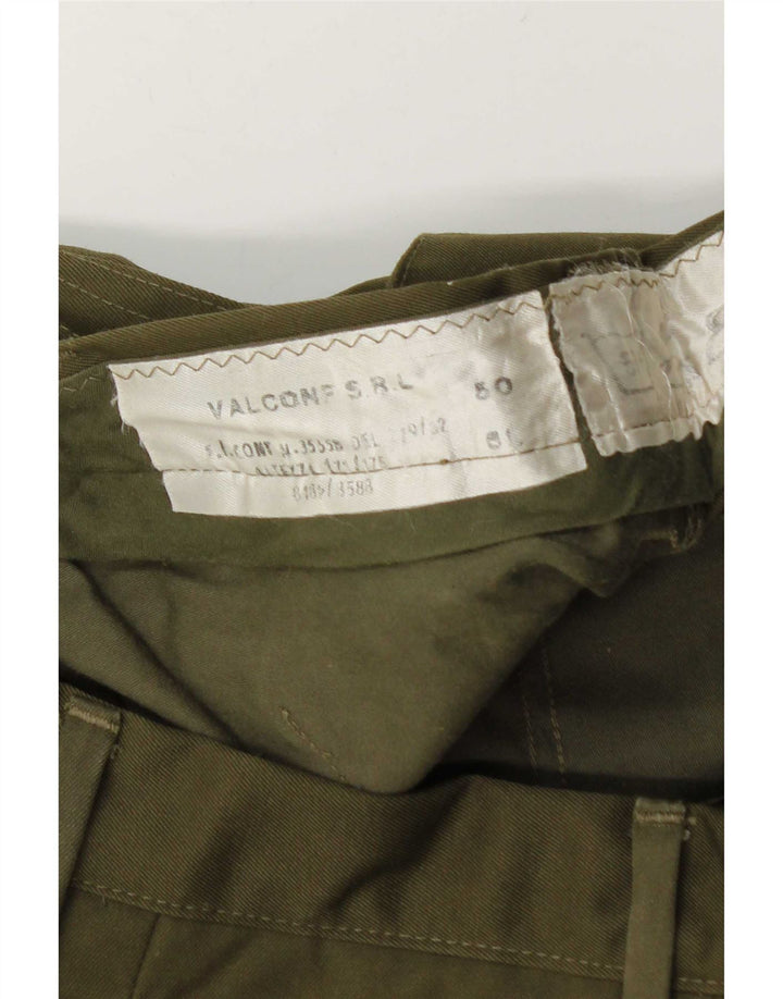 Pantaloni scurți casual vintage pentru bărbați IT 50 Large W36 Khaki