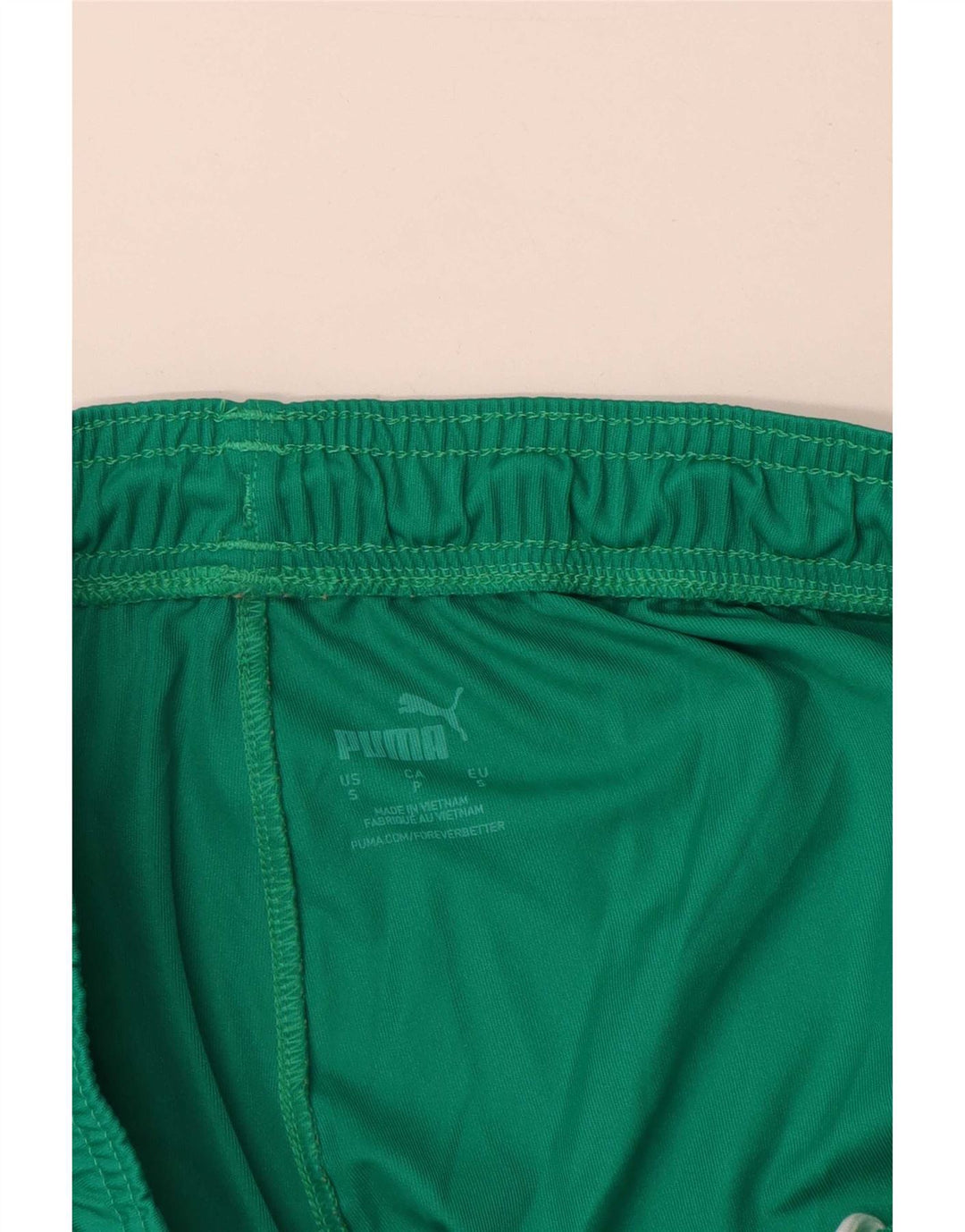 Pantaloni scurti sport Puma pentru bărbați, verzi, color block