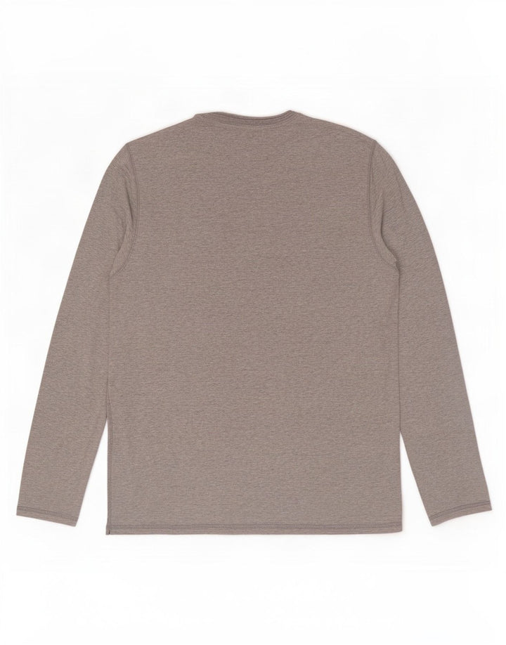 Top cu mânecă lungă Levi's, cu ajustare standard, gri mediu pete
