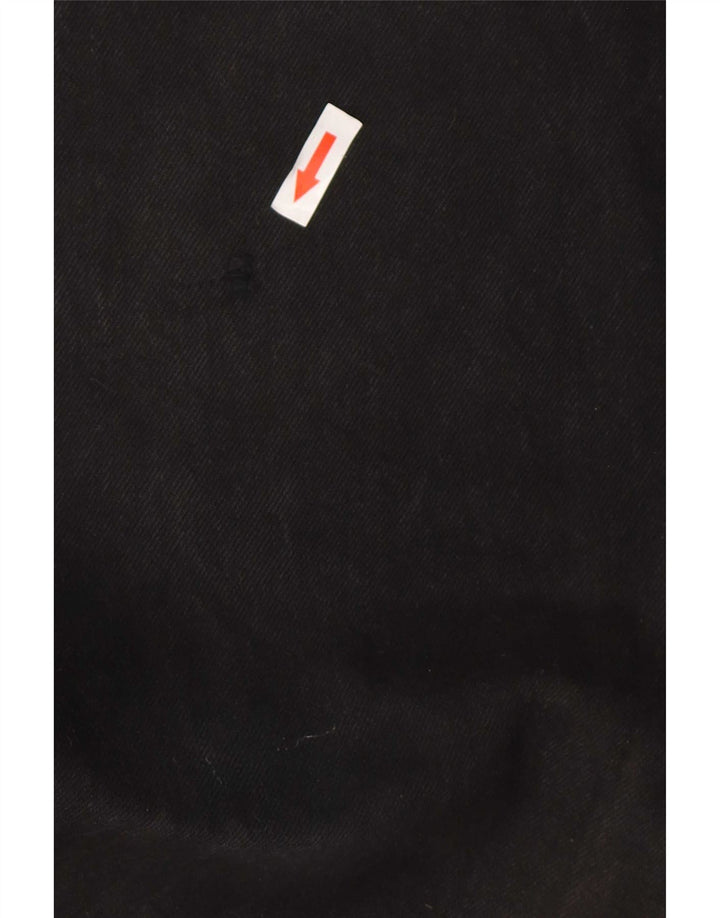 Blugi drepti pentru bărbați Levi's W36 L32 bumbac negru