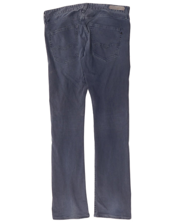 REPLAY Pantaloni casual drepti Waitom pentru bărbați L34 L34 Bumbac bleumarin