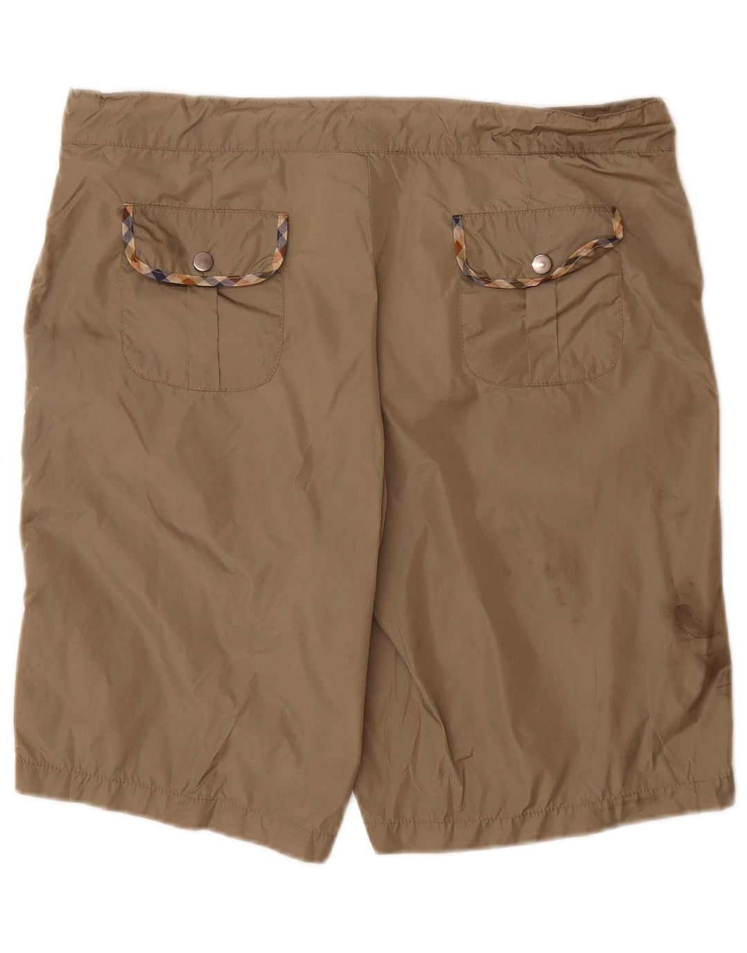 Pantaloni scurți chino pentru bărbați Aquascutum IT 50 Large W36 Poliamidă gri