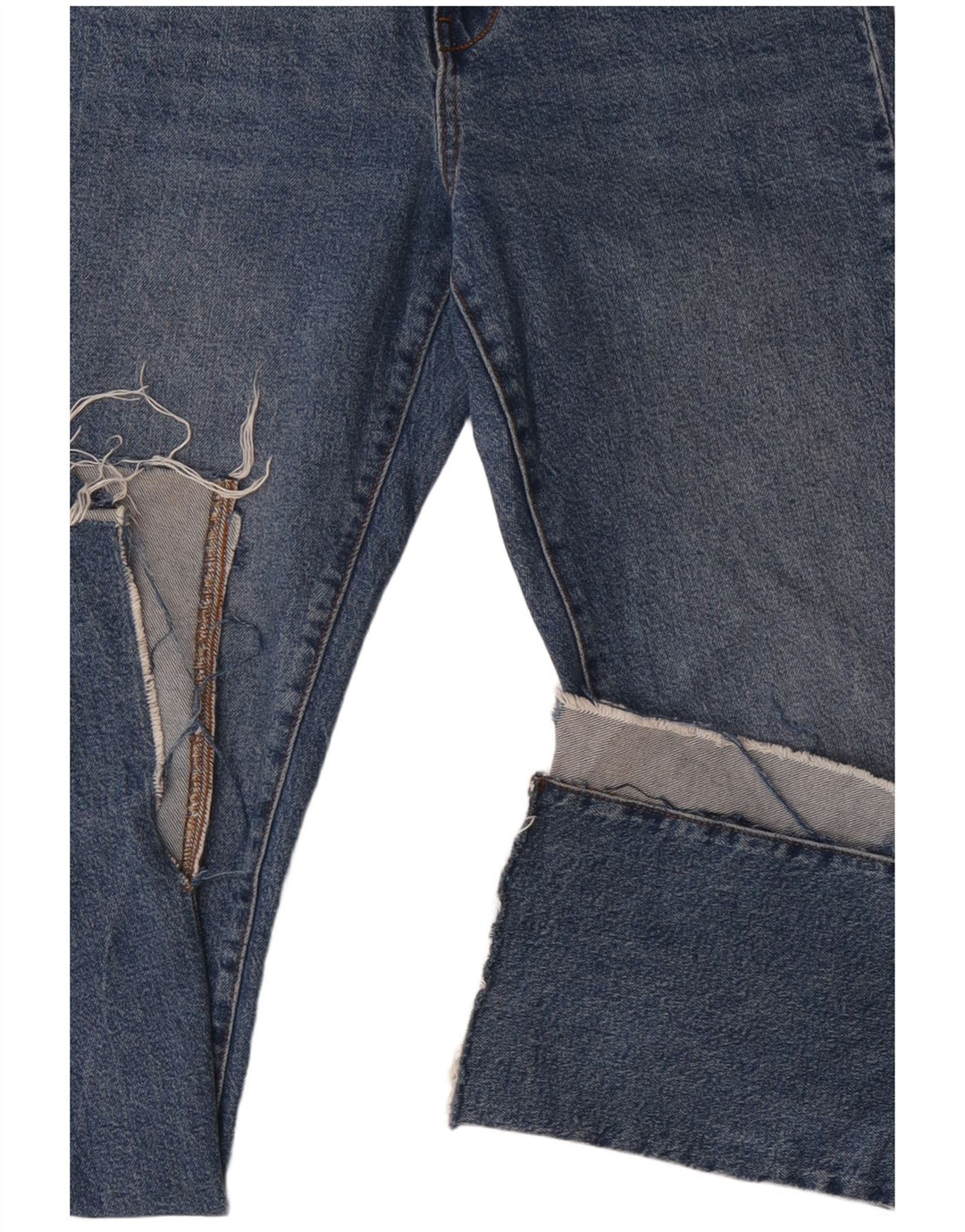 Blugi ZARA dama Bootcut EU 36 XS W26 L33 Albastru