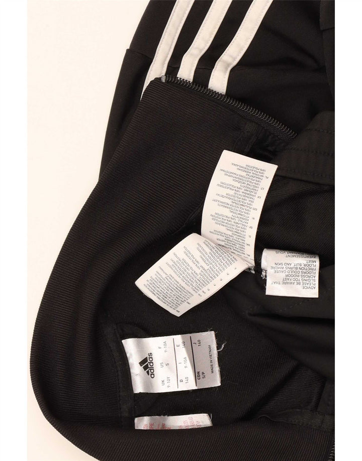 Jachetă de trening pentru băieți Adidas 9-10 ani poliester negru