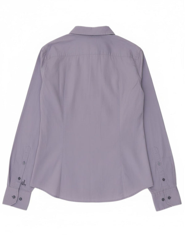 Cămașă Gas Women UK 14 Medium Blue Bumbac