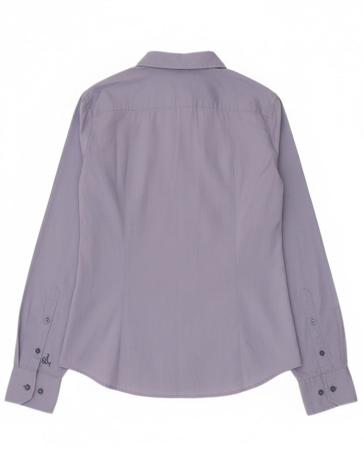 Cămașă Gas Women UK 14 Medium Blue Bumbac