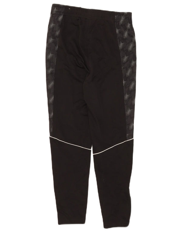 Pantaloni de trening Puma pentru băieți 11-12 ani poliester cu pete negre