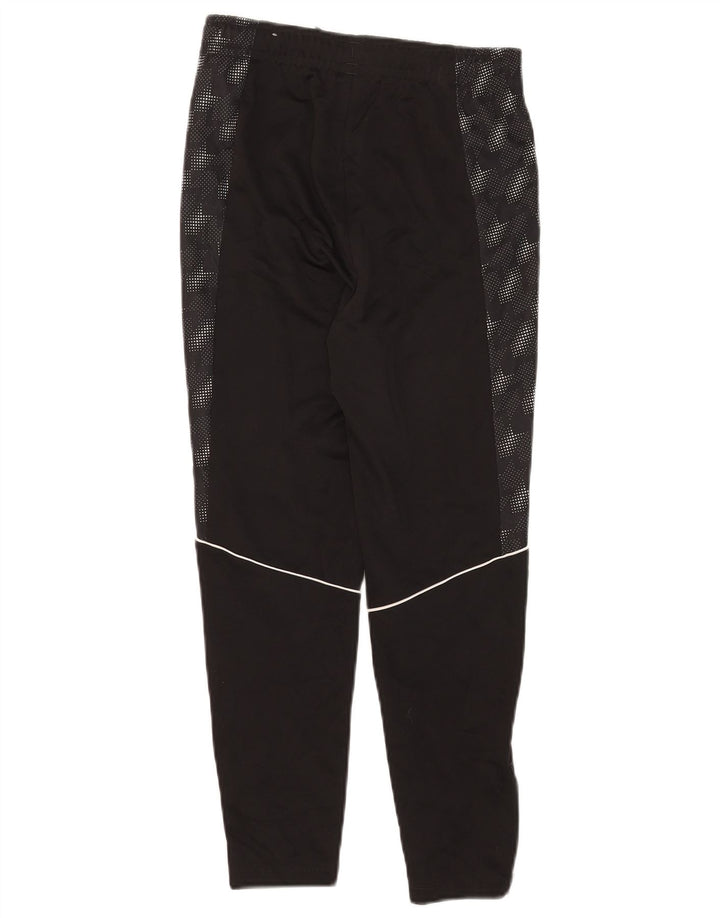Pantaloni de trening Puma pentru băieți 11-12 ani poliester cu pete negre