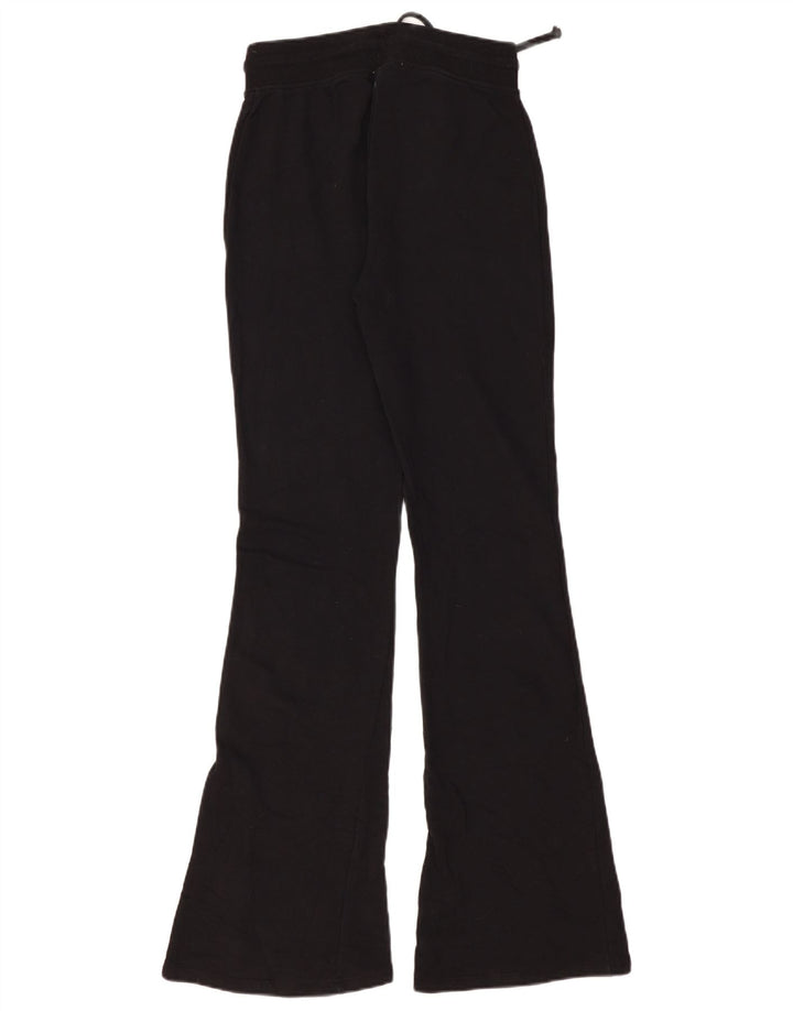 Pantaloni de trening Zara pentru femei Flare UK 12 Medium Black