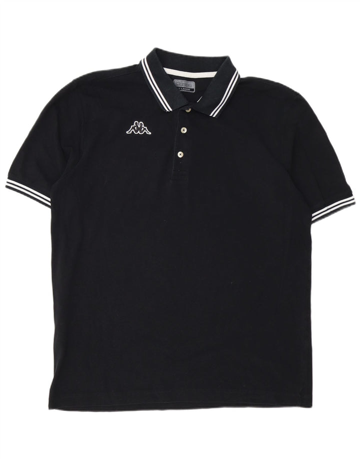 Cămașă polo pentru bărbați Kappa XL negru