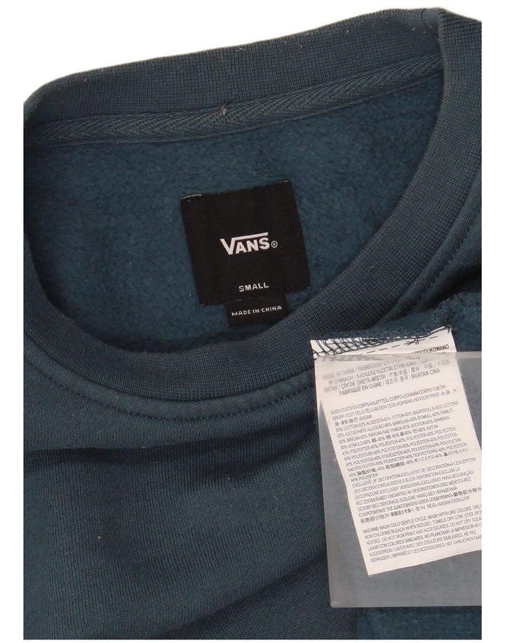 VANS Hanorac pentru bărbați Pulover mic, albastru, bumbac