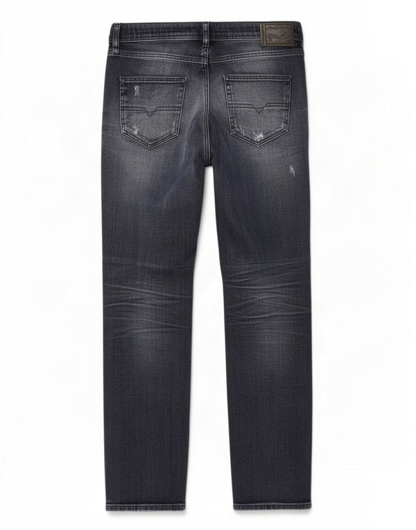 Diesel Bărbați Reen Distressed Regular Straight Jeans W30 L32 Blue Bumbac