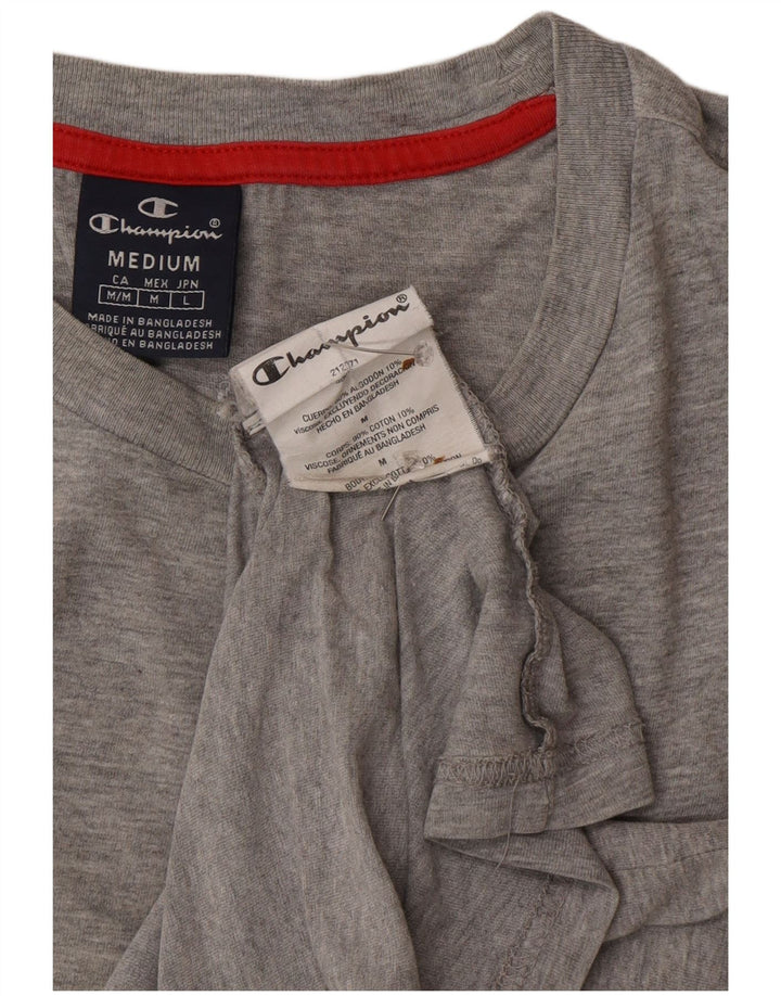 Tricou Bărbați CHAMPION Top Medium Gri Bumbac