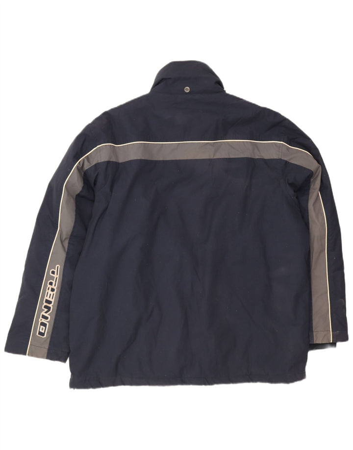 Jachetă Windbreaker O'Neill pentru bărbați cu grafică UK 40, mare, bleumarin, color block