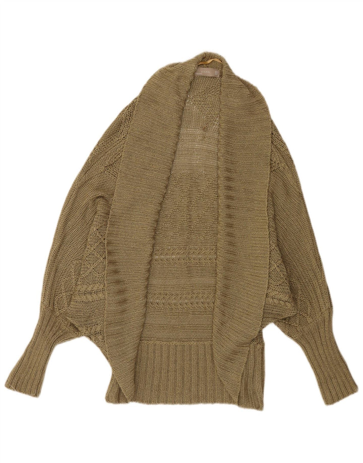 Pulover cardigan Poncho pentru femei Zara UK 14 Medium Khaki