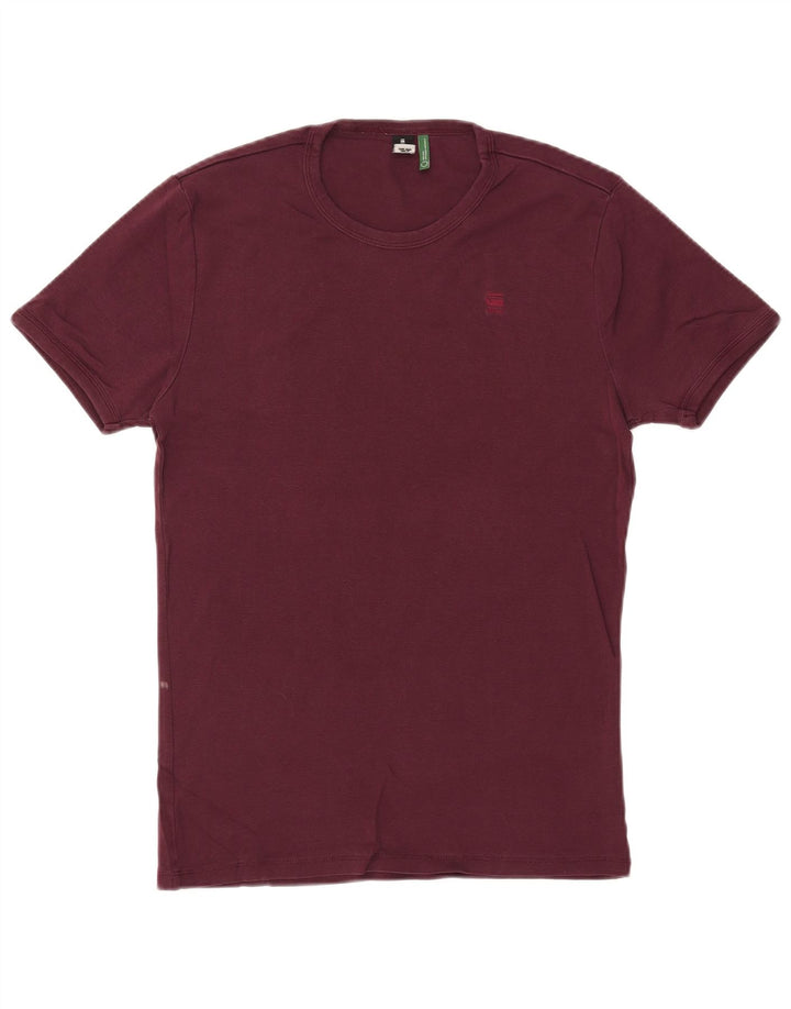 Tricou Bărbați G-STAR Top Mare Bumbac Burgundy