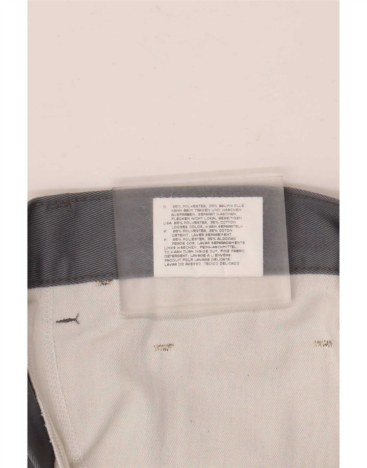 Pantaloni casual pentru bărbați Mustang Bootcut W33 L34 poliester gri
