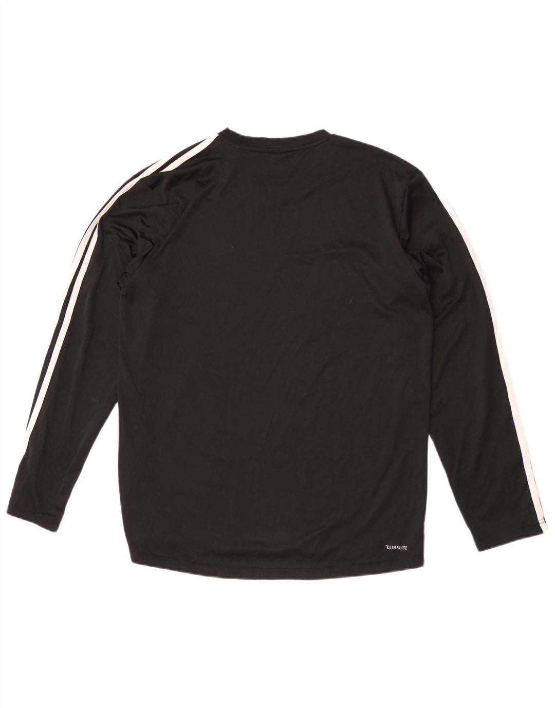 Adidas Climalite Top cu mânecă lungă, mare, negru, poliester