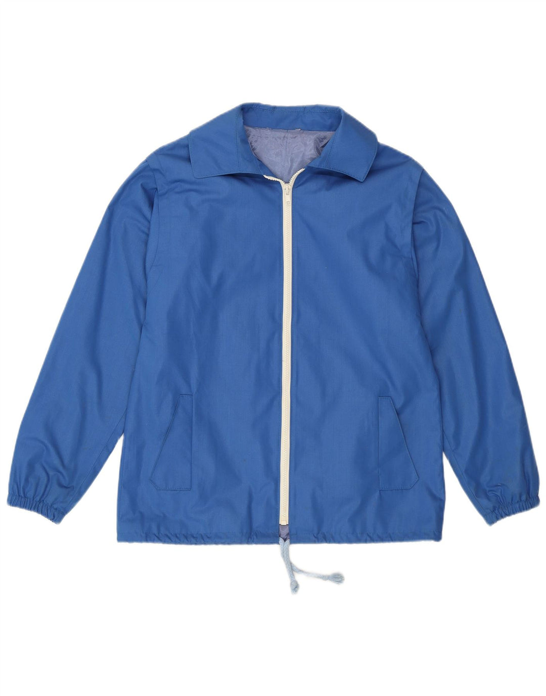 Bomber pentru femei VINTAGE UK 12 Poliester albastru mediu