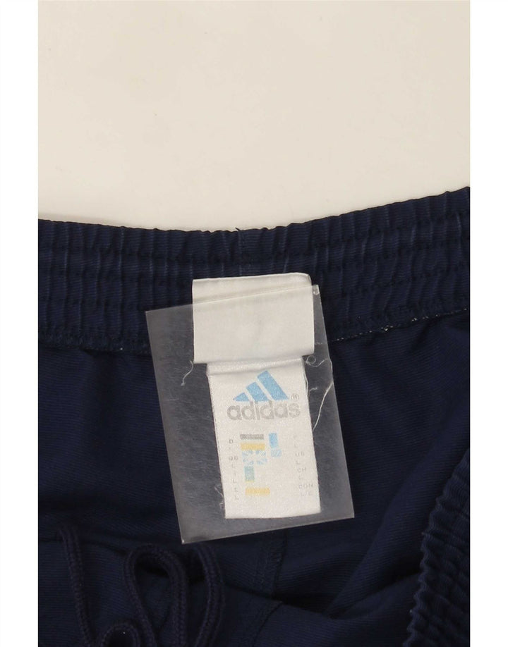 Pantaloni scurți sport pentru bărbați Adidas, mari, albastru, poliester