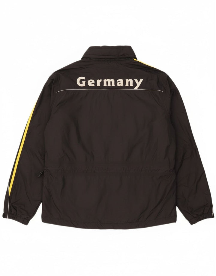Jachetă pentru bărbați Adidas Germania Graphic Windbreaker UK 38/40 Medium Negru Nylon