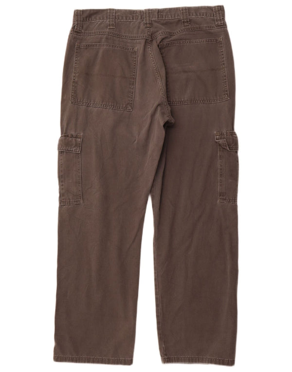 Pantaloni cargo drepti pentru bărbați WRANGLER W34 L30 bumbac gri