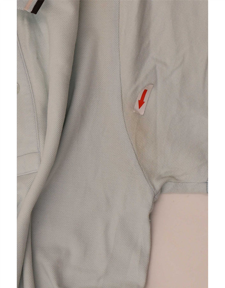 Cămașă polo Fred Perry pentru bărbați din bumbac albastru mic