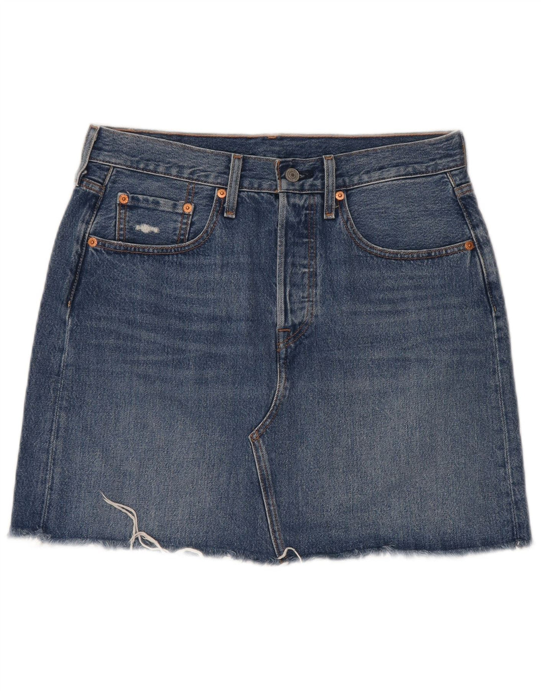 Fusta de blugi pentru femei Levi's W30 Medium Blue
