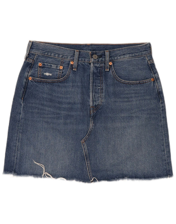 Fusta de blugi pentru femei Levi's W30 Medium Blue