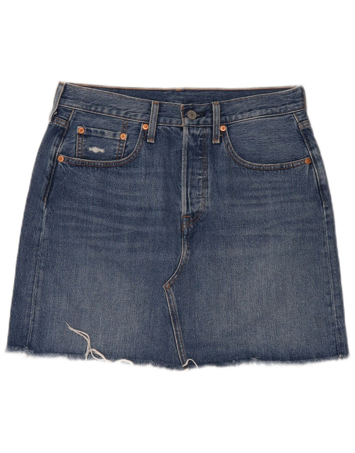 Fusta de blugi pentru femei Levi's W30 Medium Blue