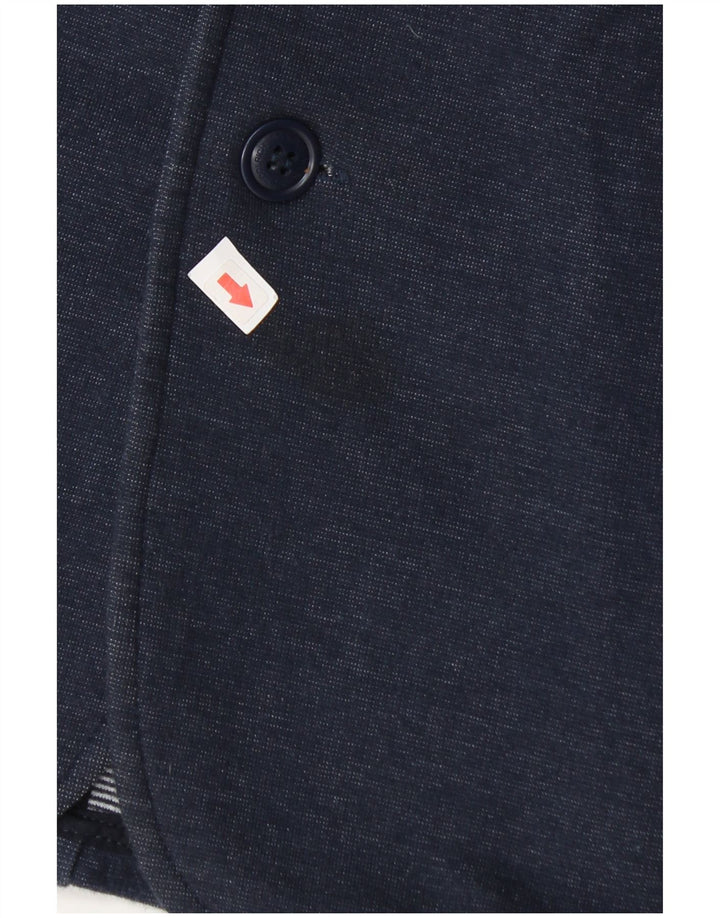 Jachetă Blazer pentru băieți Woolrich 11-12 ani, albastru bleumarin, bumbac