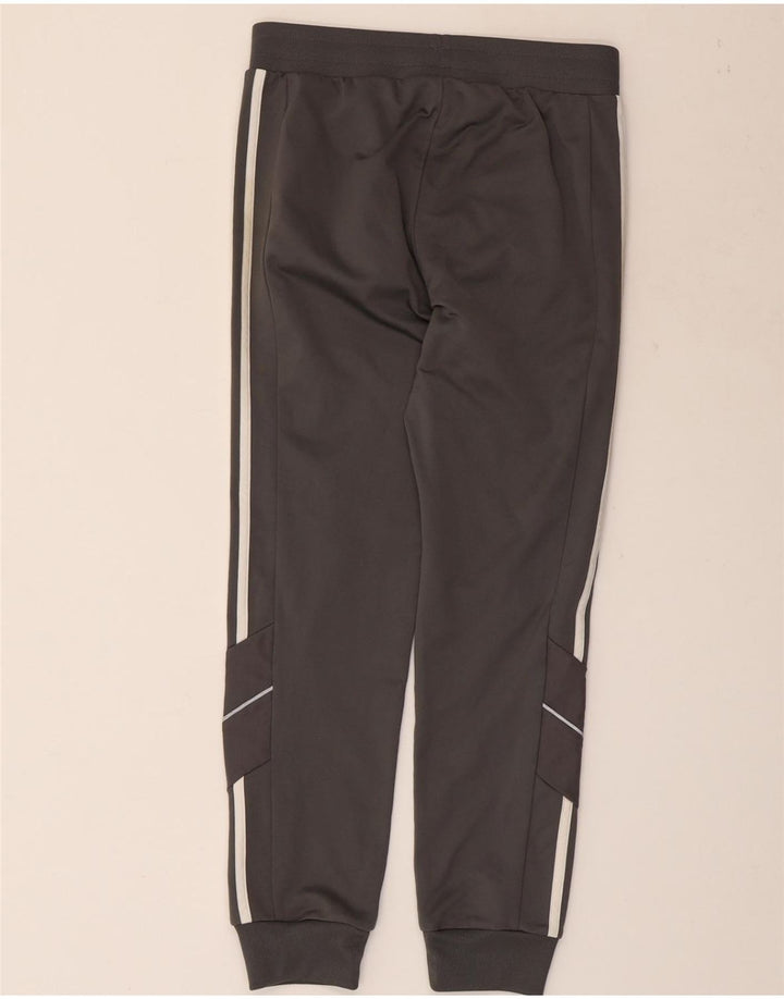 Pantaloni de trening ADIDAS baieti Joggeri 11-12 ani poliester gri