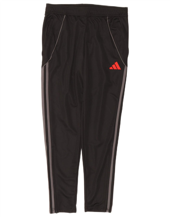 Pantaloni de trening Adidas Aeroready Slim Fit pentru bărbați, poliester mediu negru