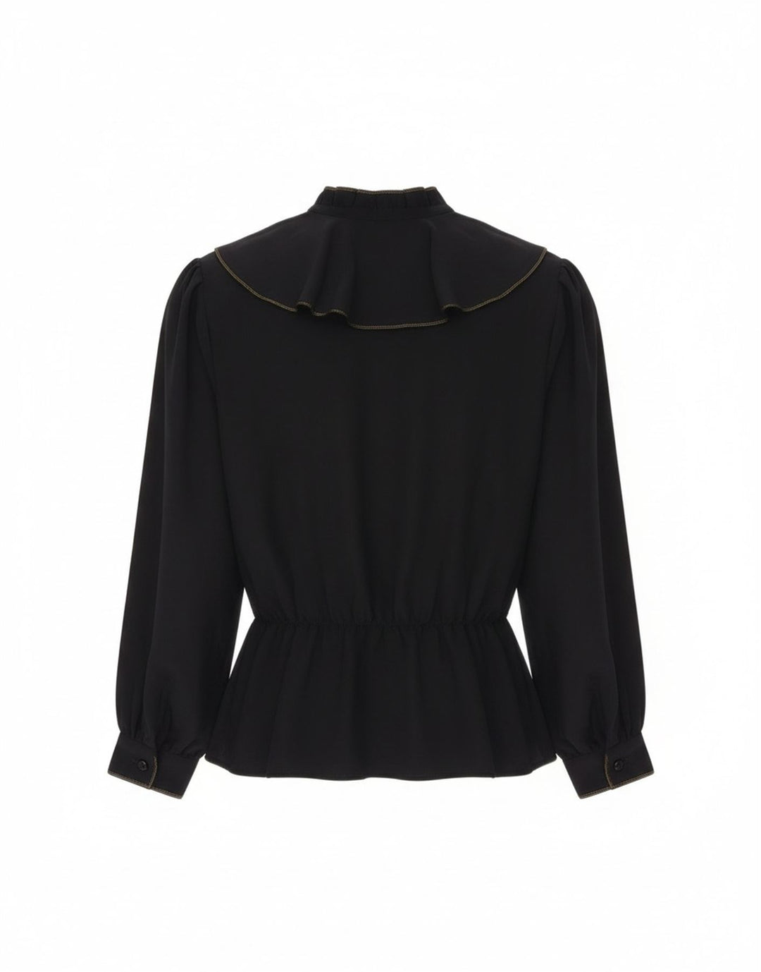 Bluză vintage cu mâneci lungi pentru femei UK 14 Medium Bleumarin Floral