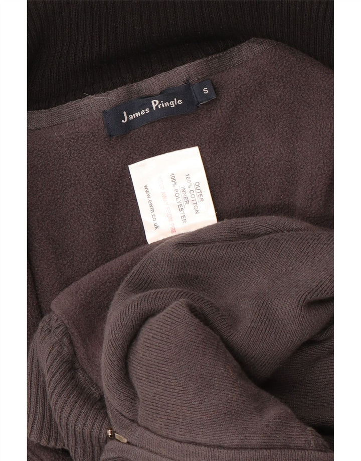 Pulover cardigan pentru bărbați James Pringle, bumbac, gri mic
