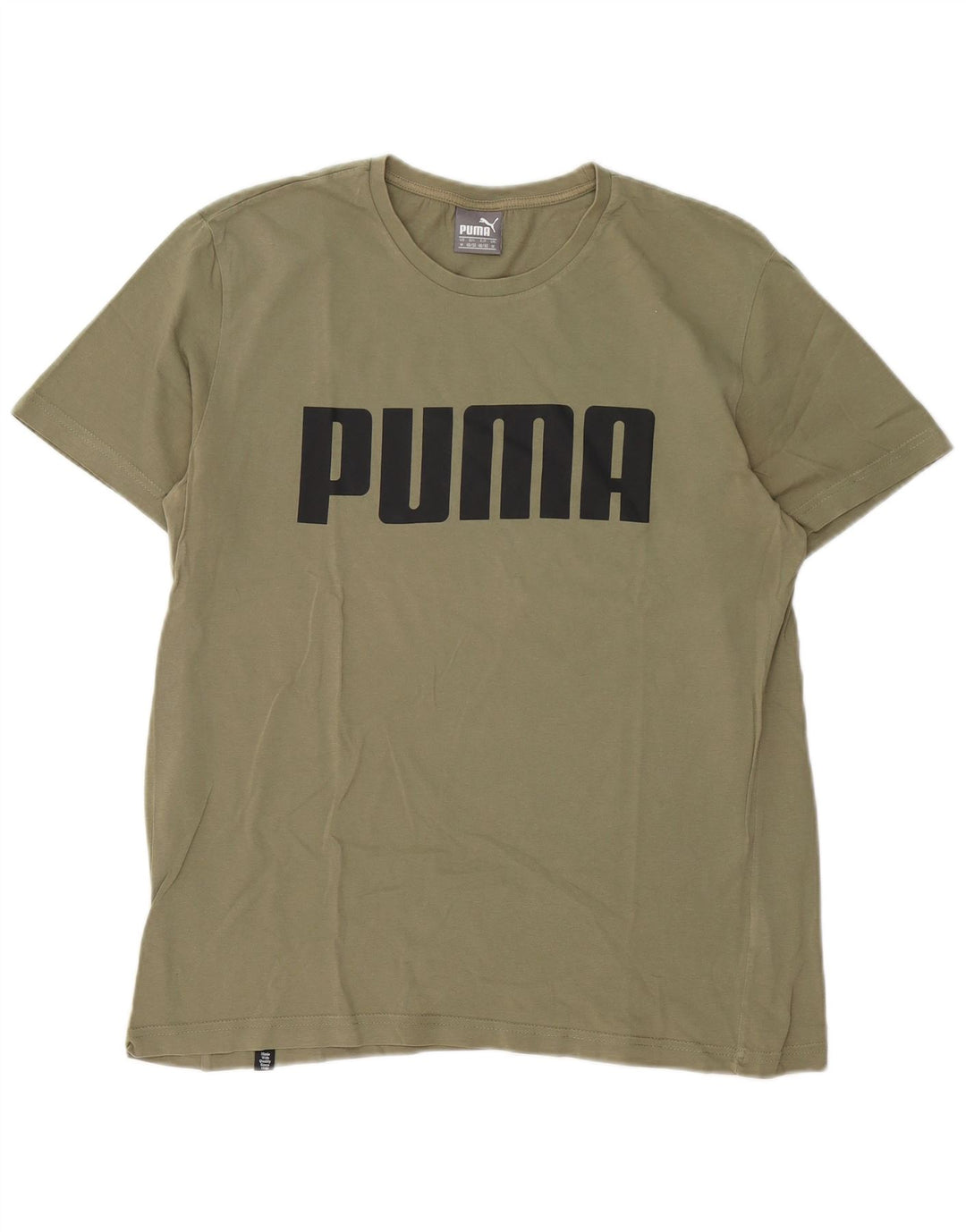 Tricou grafic pentru bărbați Puma Top Medium Khaki Bumbac
