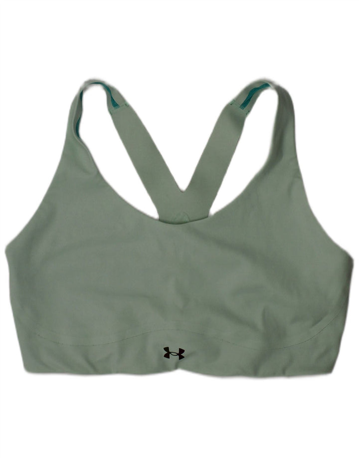 Sutien sport Under Armour pentru femei, mare, verde, poliamidă