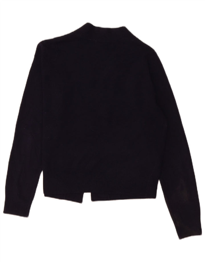 Pulover cardigan deschis pentru femei Marks & Spencer UK 14 Medium Bleumarin