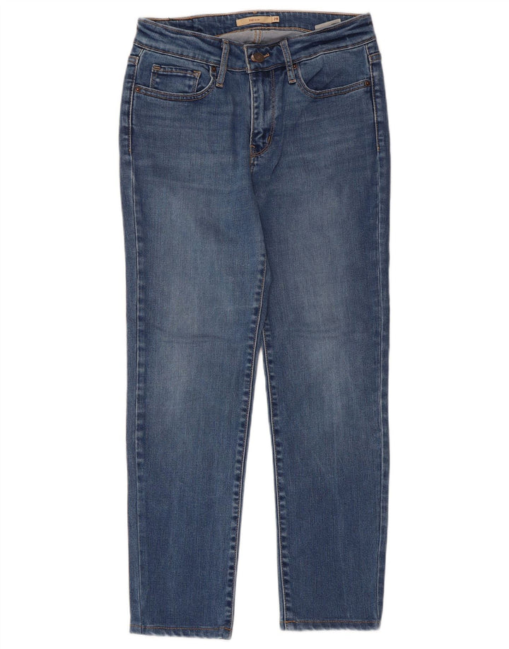 Blugi Levi's 712 Slim pentru femei W28 L26 Blue Lyocell
