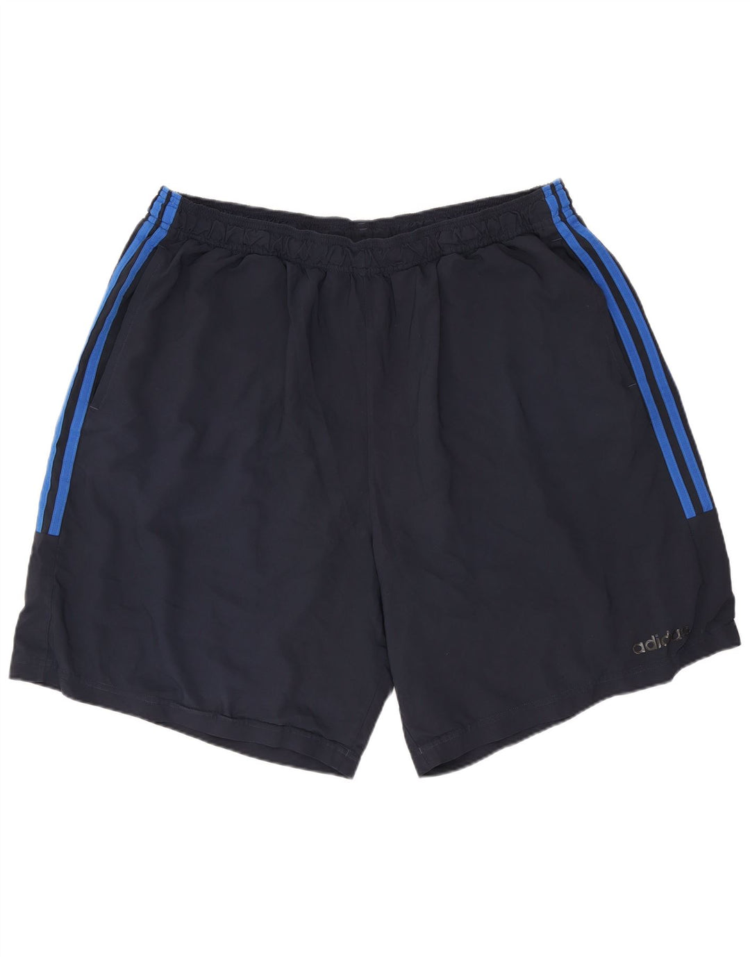 Pantaloni scurți sport pentru bărbați ADIDAS 2XL, poliester bleumarin