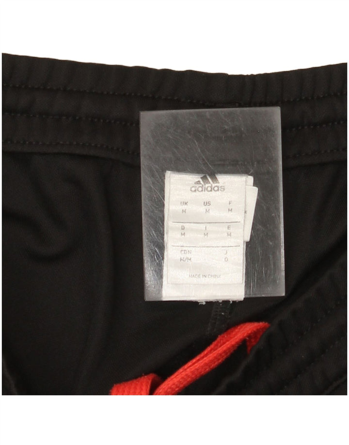 Pantaloni de trening ADIDAS pentru bărbați, poliester mediu negru