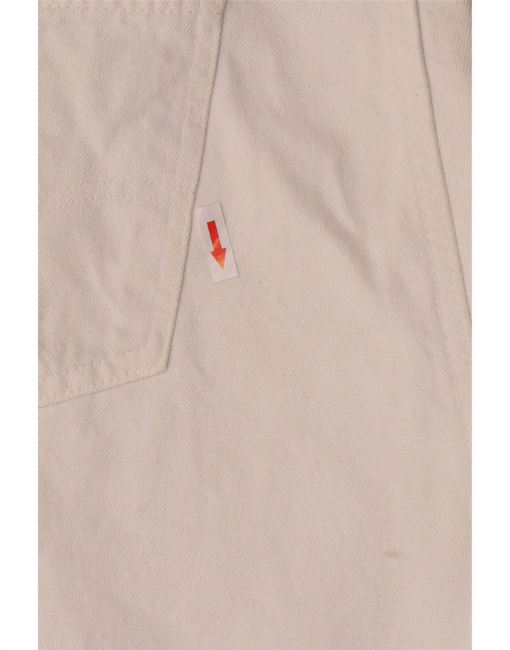 Pantaloni scurți Levi's 550 Denim W40 XL Bumbac alb