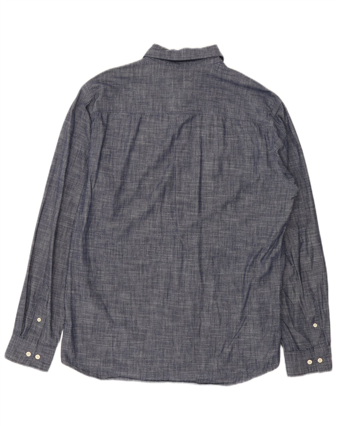 Cămașă de bază pentru bărbați JACK & JONES, mare, albastru marine, bumbac cu pete