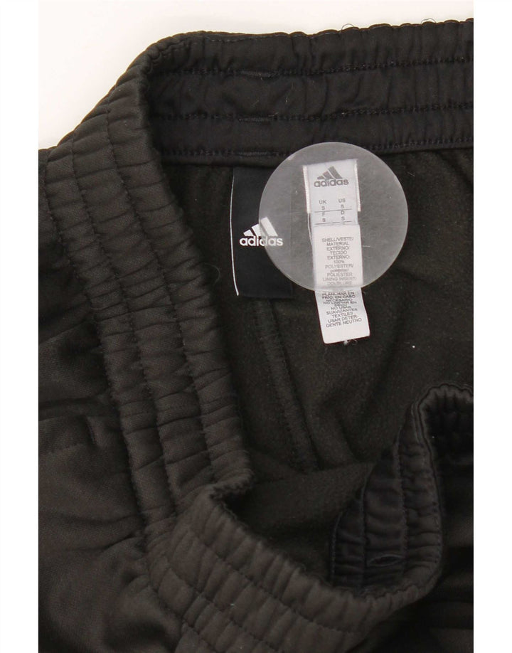 Pantaloni de trening Adidas pentru bărbați, poliester negru mic