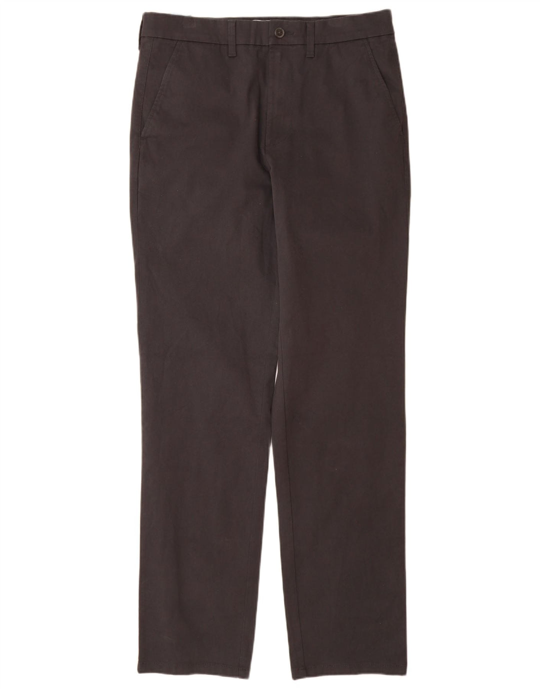 MARKS & SPENCER Pantaloni chino drepți pentru bărbați, L32 L33, negru
