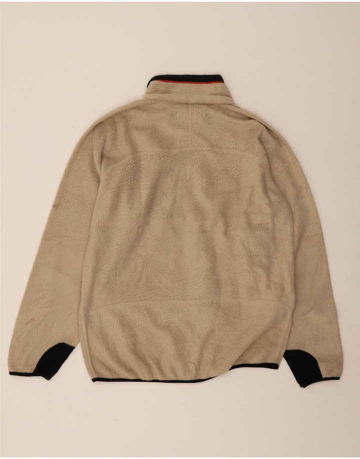 Jachetă fleece pentru bărbați Fila UK 40, mare, bej, poliester