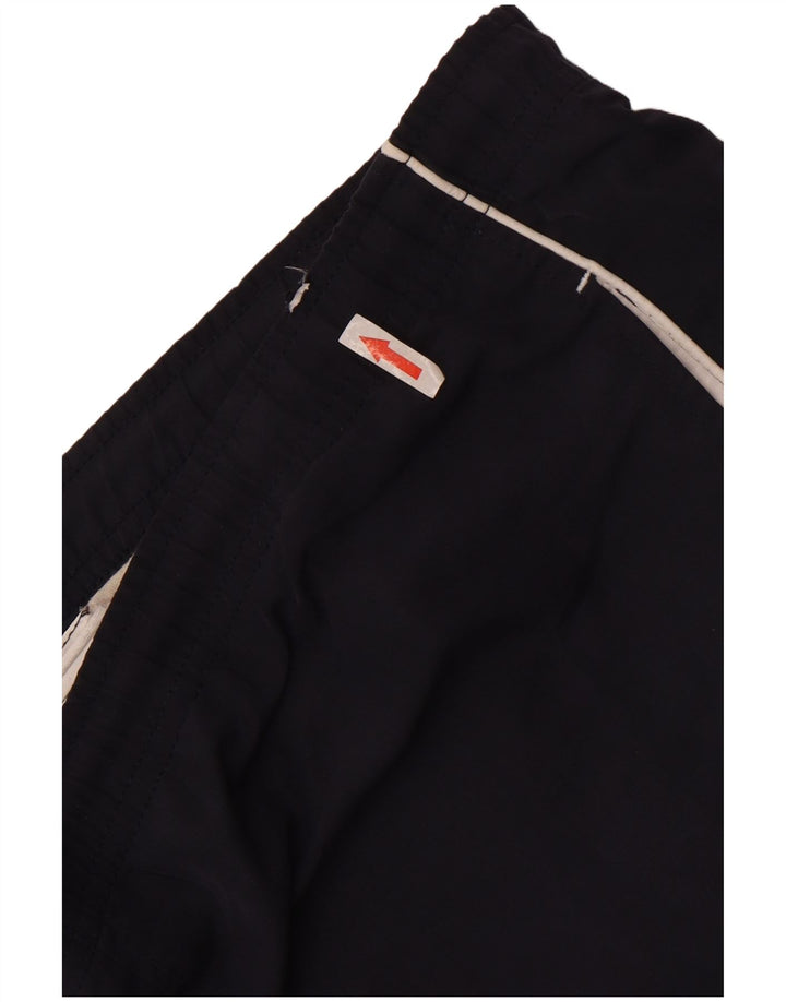 Pantaloni de trening grafic pentru bărbați Lotto 2XL, poliester color-bloc, albastru bleumarin