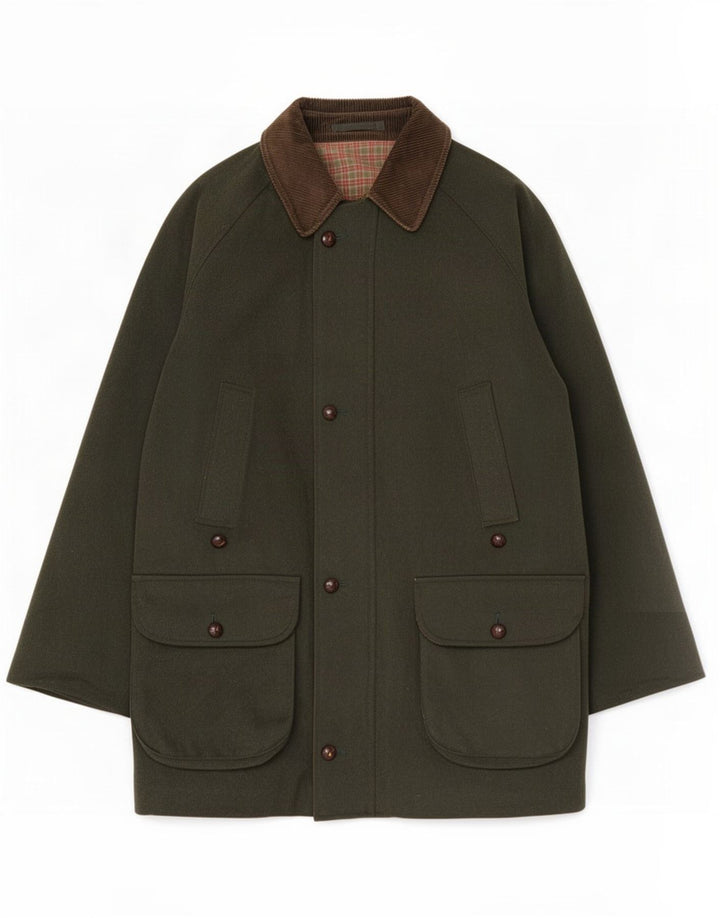 Jachetă pentru bărbați Barbour UK 42 XL Lână verde