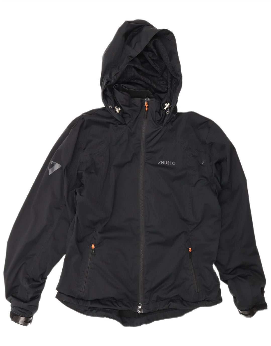 Jachetă de vânt supradimensionată cu glugă pentru femei Musto UK 10 Small Black